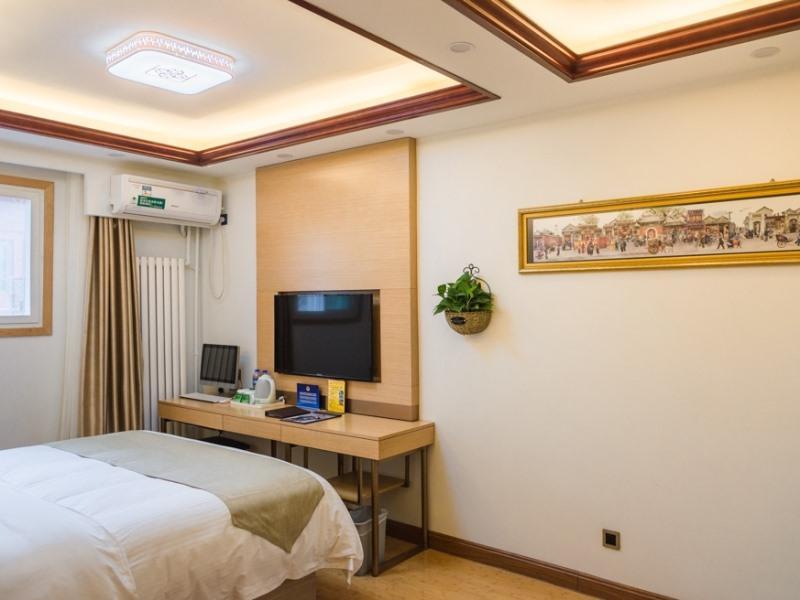Greentree Inn Beijing Dongcheng District Wangfujin South Luogu Lane Houhai Express Hotel Exterior foto