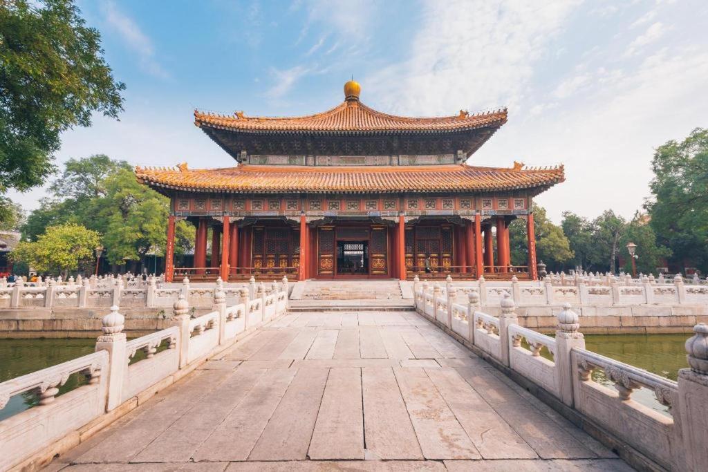 Greentree Inn Beijing Dongcheng District Wangfujin South Luogu Lane Houhai Express Hotel Exterior foto