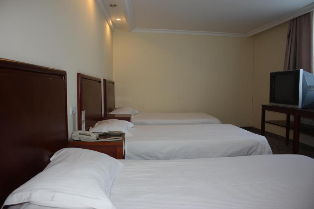 Greentree Inn Beijing Dongcheng District Wangfujin South Luogu Lane Houhai Express Hotel Zimmer foto